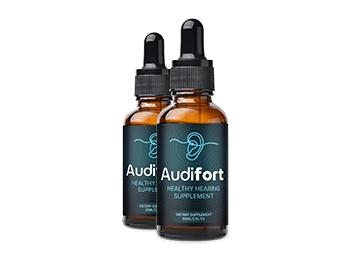 Audifort Natural Tinnitus Support Supplement Bottle